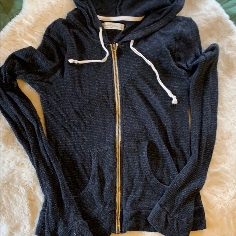 Abercrombie and Fitch hoodie zip up cardigan
